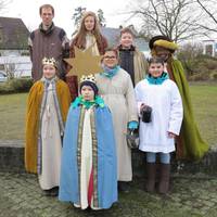 Gruppenbild Sternsingeraktion 2016